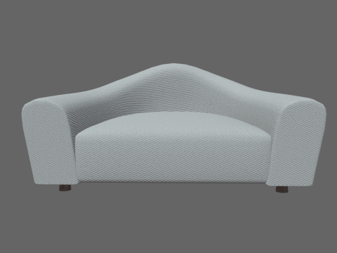 Curved Sofa Modelo 3D
