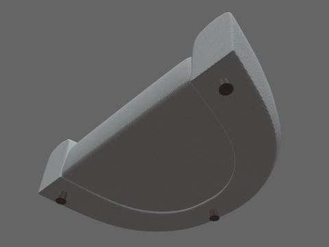 Curved Sofa Modelo 3D
