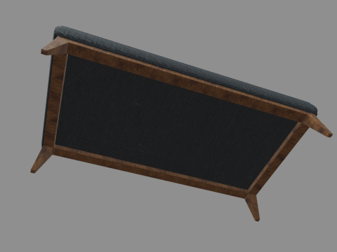 Couch 02 Modello 3D