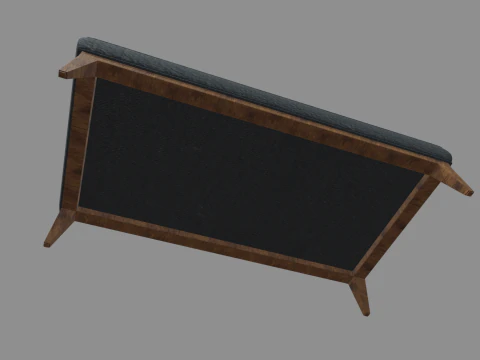 Couch 02 3D Model
