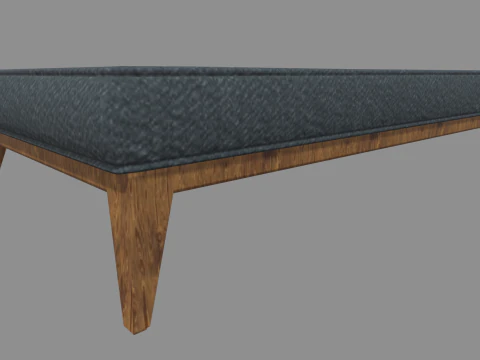 Couch 02 3D Model