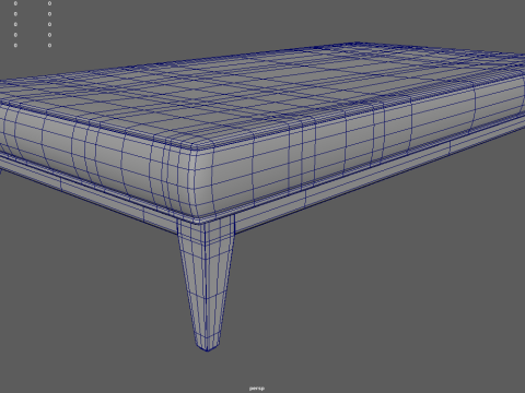 Couch 02 Modello 3D