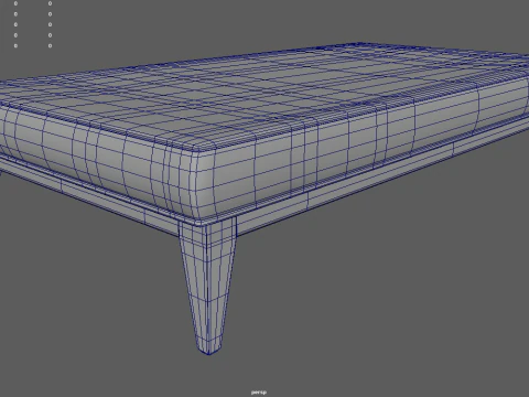 Couch 02 3D Model