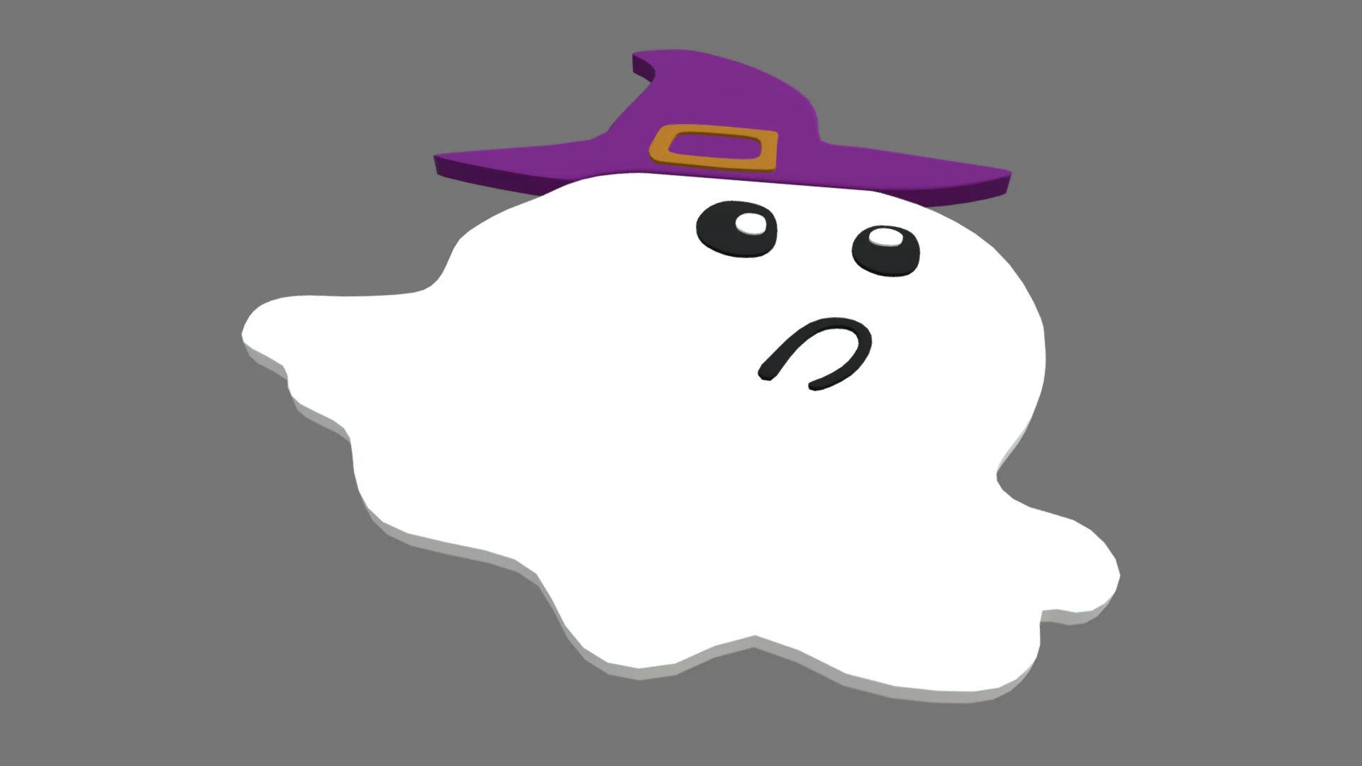 Ghost Candy 05 3D Model .c4d .max .obj .3ds .fbx .stl .blend 