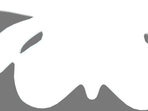 Ghost Candy 07 3D Model