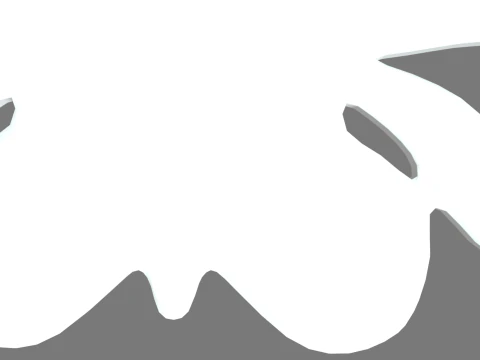 Ghost Candy 07 3D Model