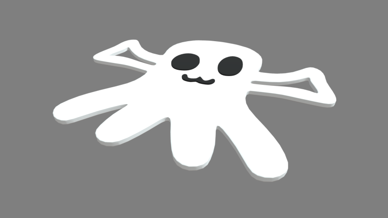 Ghost Candy 08 Modelo 3D .c4d .max .obj .3ds .fbx .stl .blend