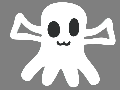 Ghost Candy 08 3D Model