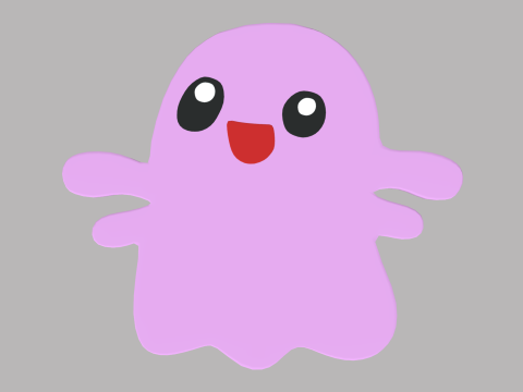 Ghost Candy 09 3D Model