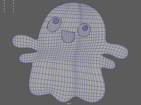 Ghost Candy 09 3D Model