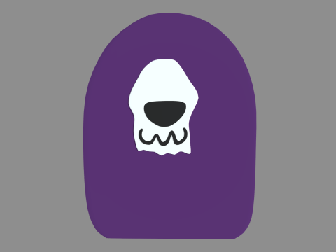 Gravestone Candy 02 Modello 3D