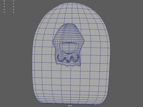 Gravestone Candy 02 Modello 3D