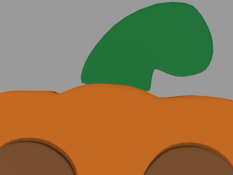 Pumpkin Candy 04 Modello 3D