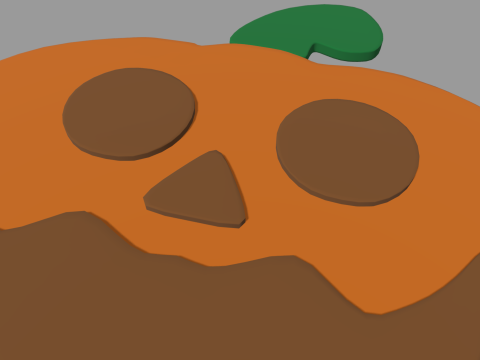 Pumpkin Candy 04 Modello 3D