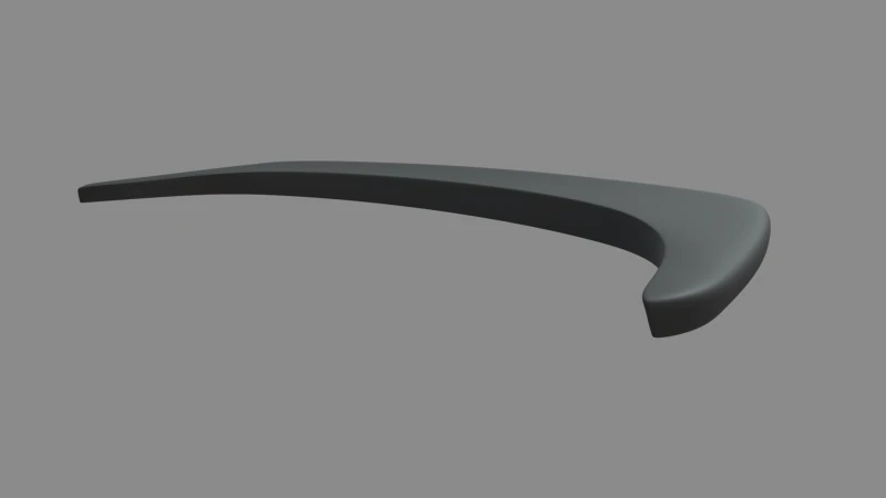 Araba R&uuml;zgarlığı 021 3D Model .c4d .max .obj .3ds .fbx .stl .blend 