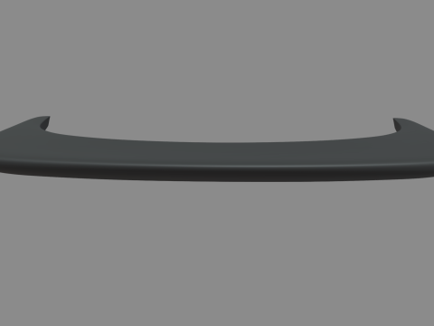 Car Spoiler 021 3D 모델