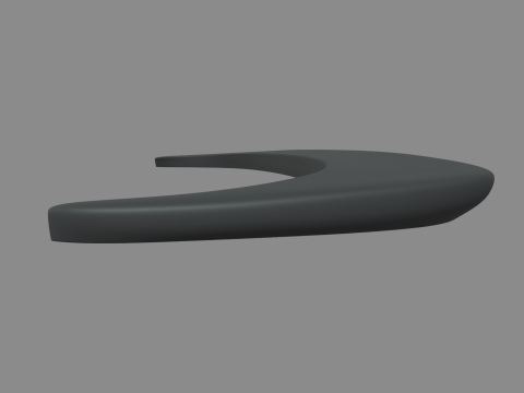 Car Spoiler 021 3D 모델
