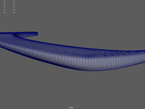 Car Spoiler 021 3D 모델