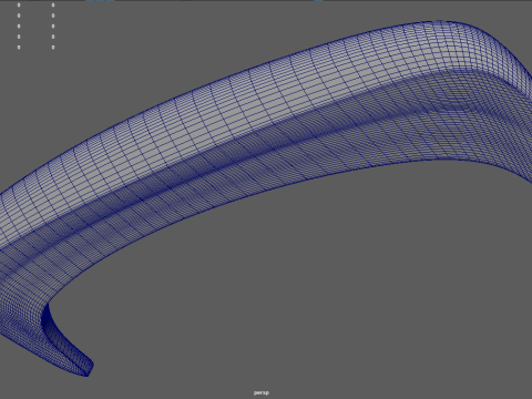 Car Spoiler 021 3D 모델