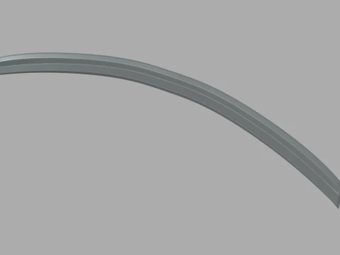 Car Spoiler 022 3D Model