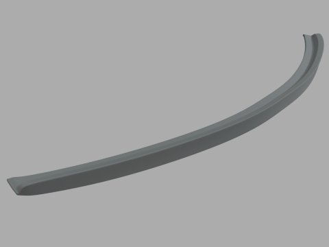 Car Spoiler 022 3D 모델