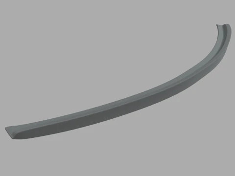 Car Spoiler 022 3D Model