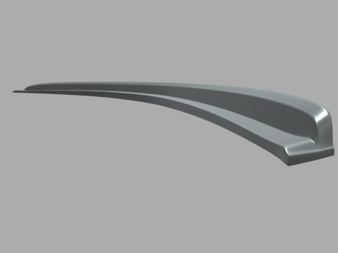 Car Spoiler 022 3D 모델