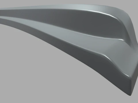 Car Spoiler 022 3D Model