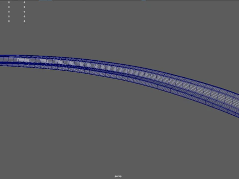 Car Spoiler 022 3D Model