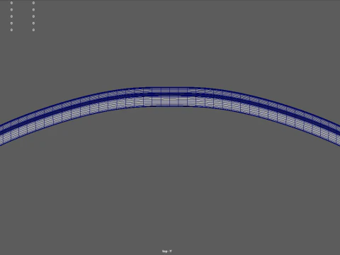 Car Spoiler 022 3D Model