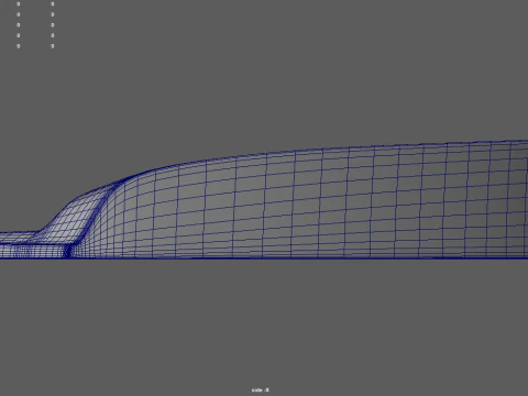 Car Spoiler 022 3D Model