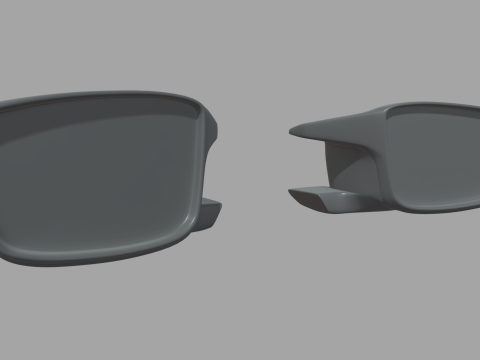 Car Mirror 019 Modelo 3D