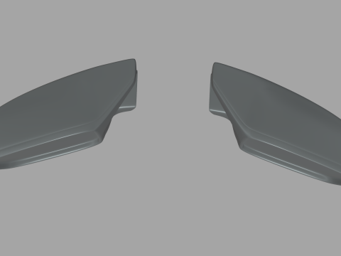 Car Mirror 019 Modelo 3D