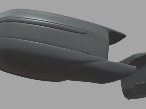 Car Mirror 019 Modelo 3D