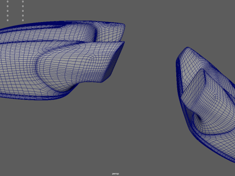 Car Mirror 019 Modelo 3D