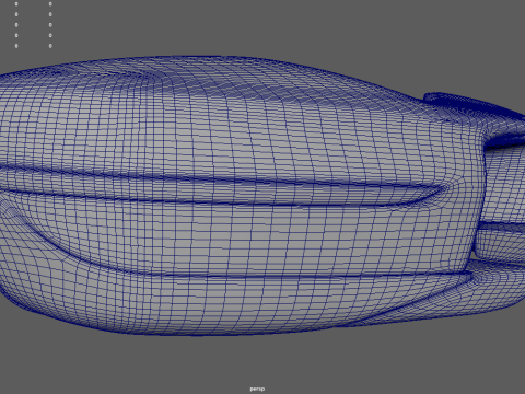 Car Mirror 019 Modelo 3D