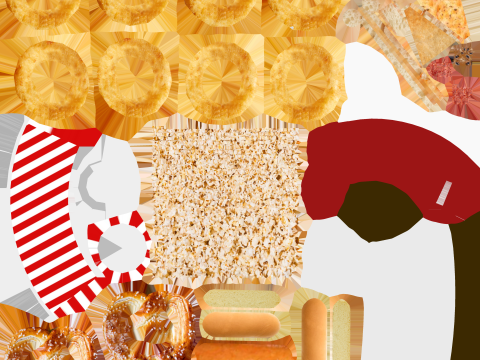 Low Poly Fast Food Pack 01 3D मॉडल