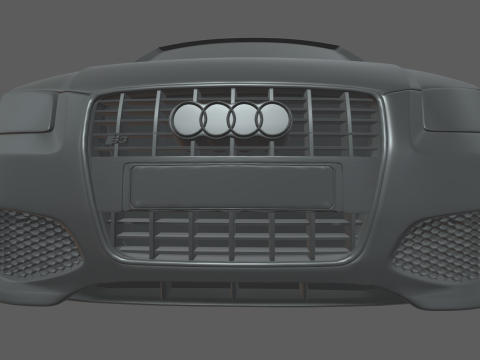 Audi A3 S3 2006 3D Принт Модель