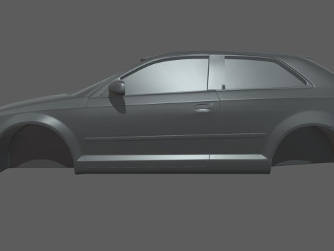 Audi A3 S3 2006 3D Принт Модель
