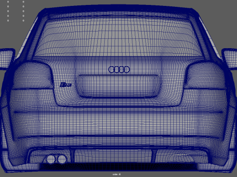 Audi A3 S3 2006 3D Принт Модель