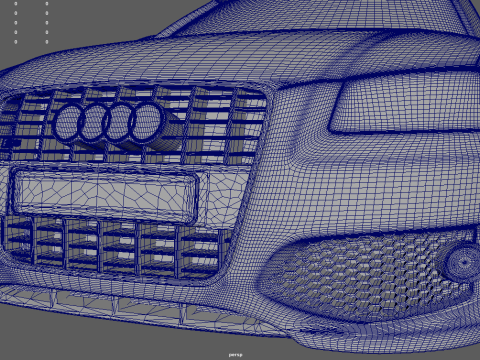 Audi A3 S3 2006 3D Принт Модель