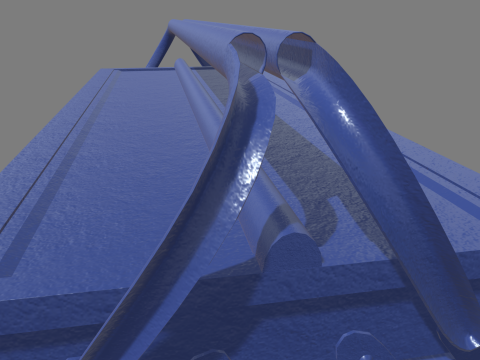 Metal Cantilever Toolbox 3D मॉडल