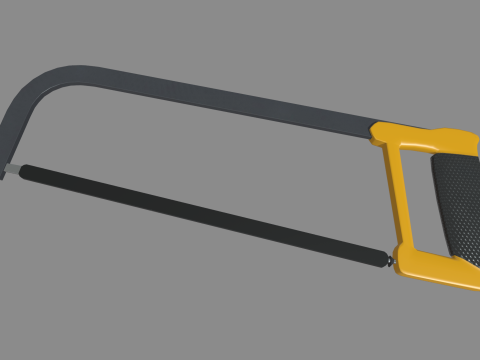Hand Saw 3D Model