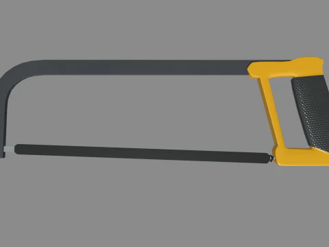 Hand Saw 3D Model
