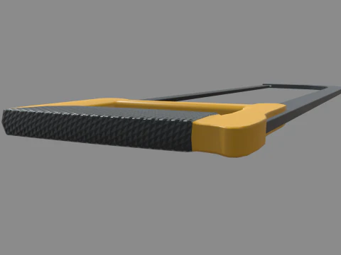 Hand Saw 3D Model