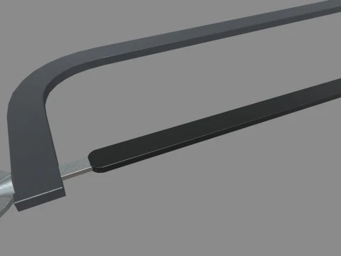 Hand Saw 3D Model