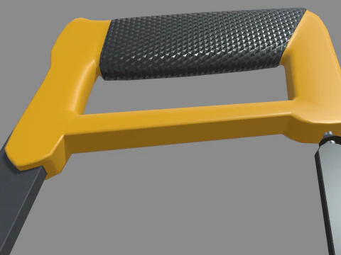Hand Saw 3D Model