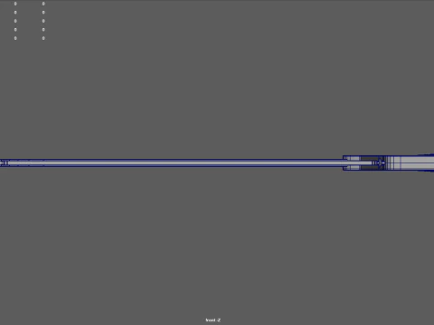 Hand Saw 3D Model
