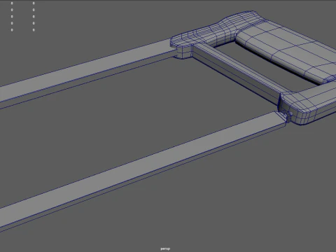 Hand Saw 3D Model