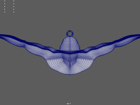 Swimming Natation Key Ring Chain 01 Model do druku 3D
